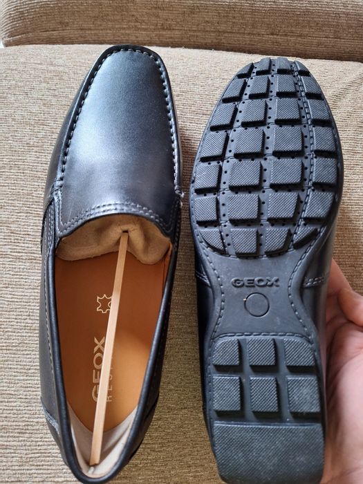 Мъжки кожени мокасини Geox