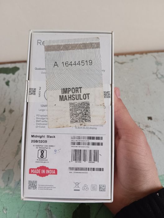 Redmi 8A  ideal holatda