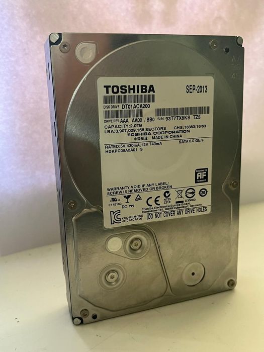 Жесткий диск Toshiba