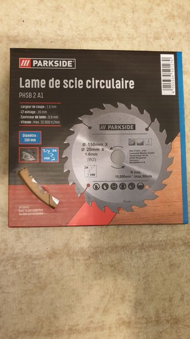 Panza,panze circular parkside