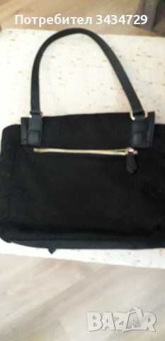 Дамска чанта - велур