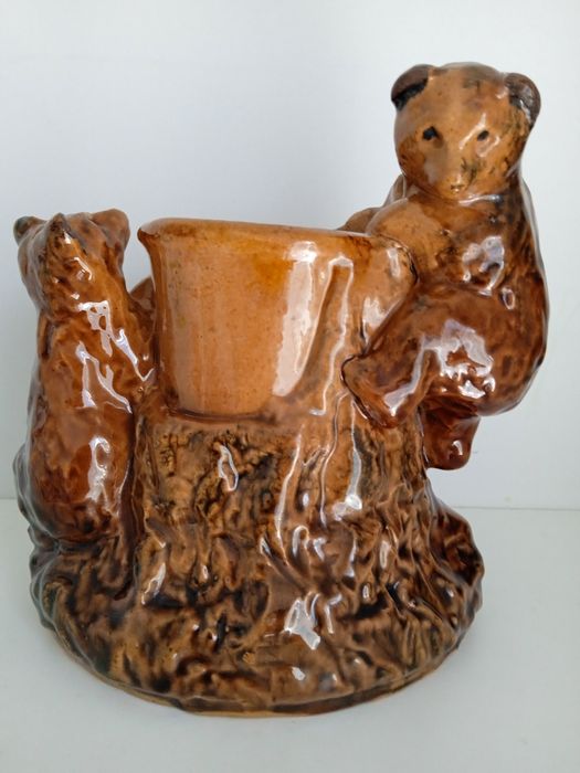 ,,Медвежата". 50-е года.Гжельский экспериментальный керамический завод