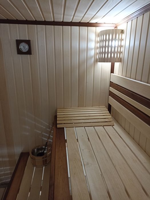 Монтаж бань саун