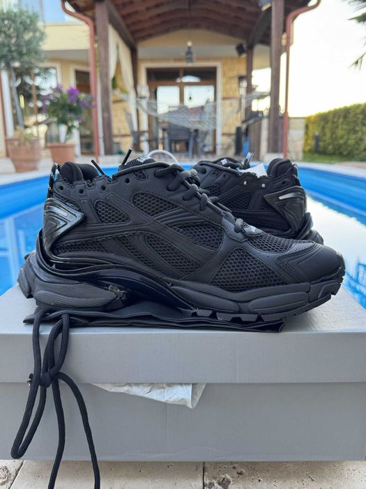 Balenciaga Runner Black Мъжки Обувки 46 EUR + Кутия + Dustbag