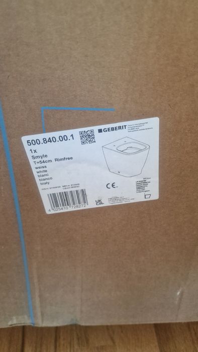 Geberit-rimfree adus din Anglia