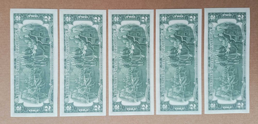 Банкноти $2 1976 година UNC