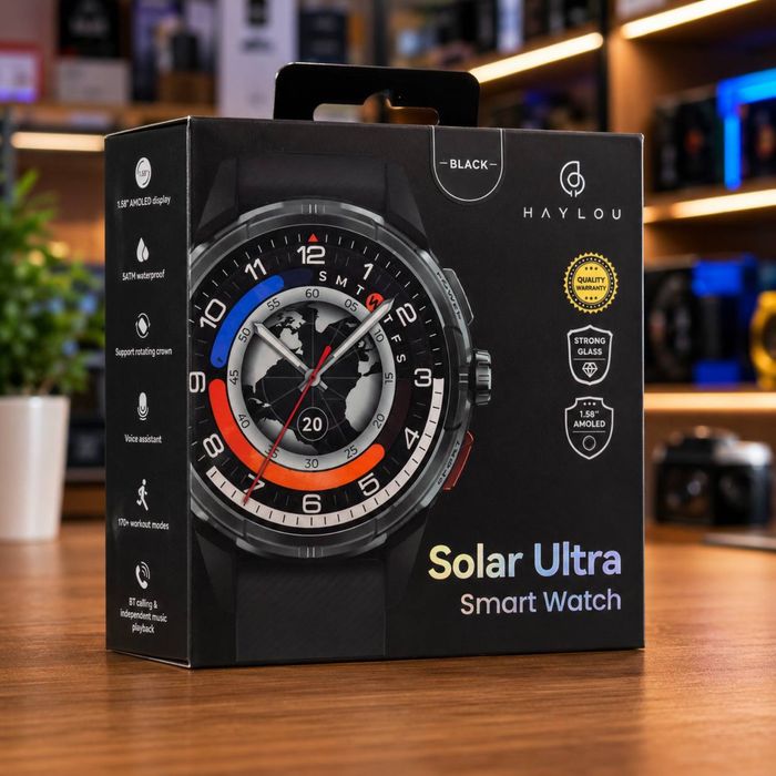 Xiaomi Haylou smart watch Solar5, solar ultra,Cmf watch 2 pro, Rs5