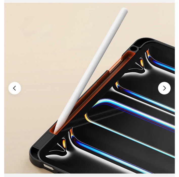 Калъф за iPad Pro 11" (2024/20025) Dux Ducis Vers черен