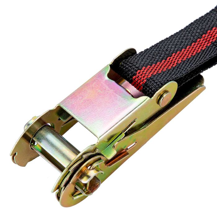 Колан за укрепване на товар с куки, 5 m, зъбен натягащ механизъм Automatic SPARTA - 543385