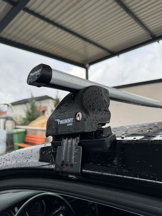 Set de bare transversale , marca Twinny, suport antifurt cu cheie