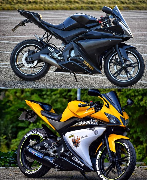 Yamaha yzf 125 yzf r 125 mt 125 cbr 125 aprilia 125 ktm 125