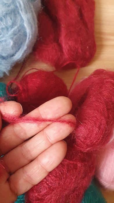 Fire mohair 486gr