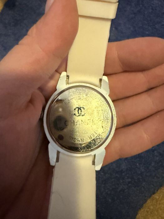 Ceas  alb stil Chanel