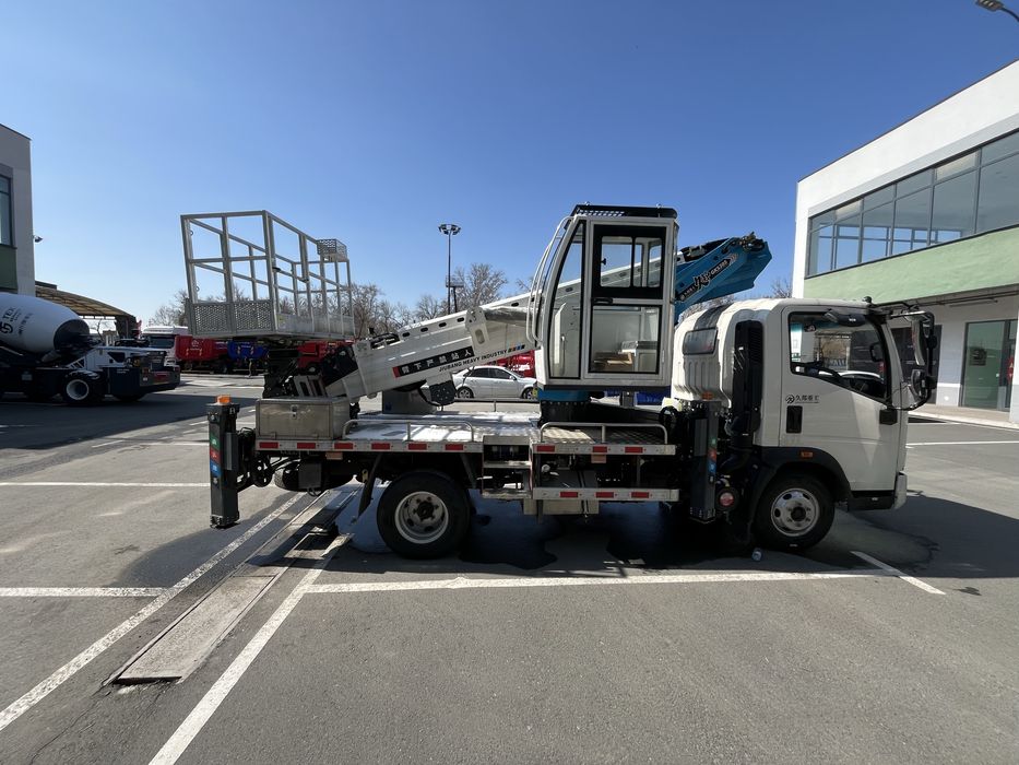 Howo avtovishka 31 metrlik, хово автовишка, вишка , avtovishka