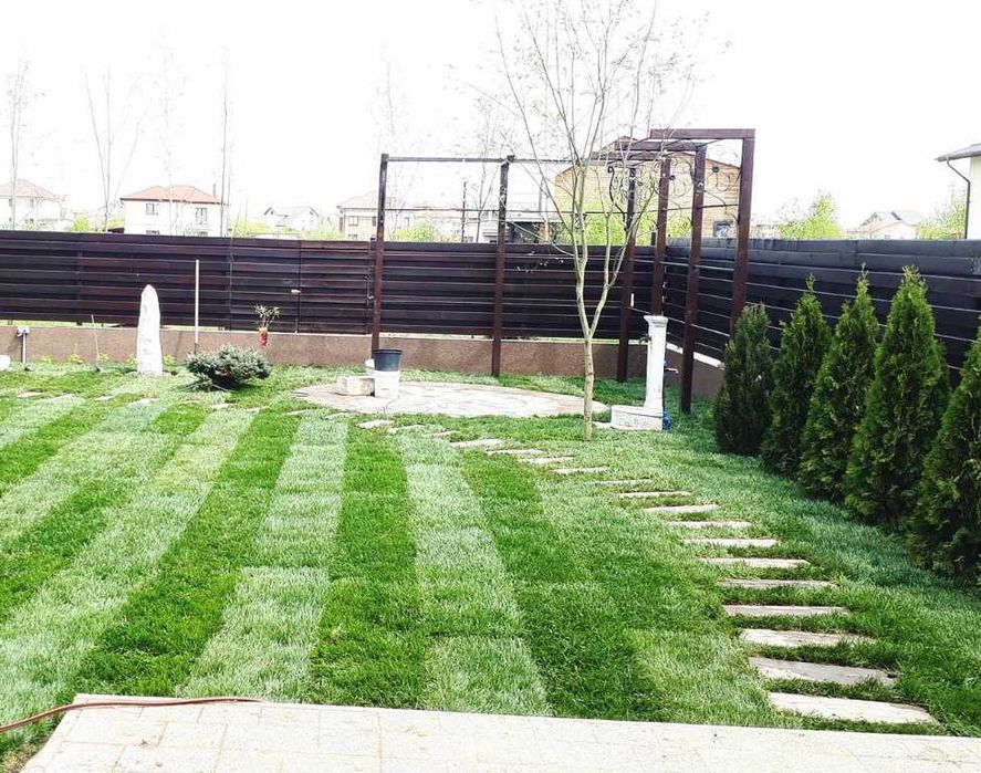 Gazon Rulou Profesional – Amenajare Teren și Irigare