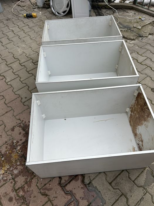 Ящик деревянные квадратные