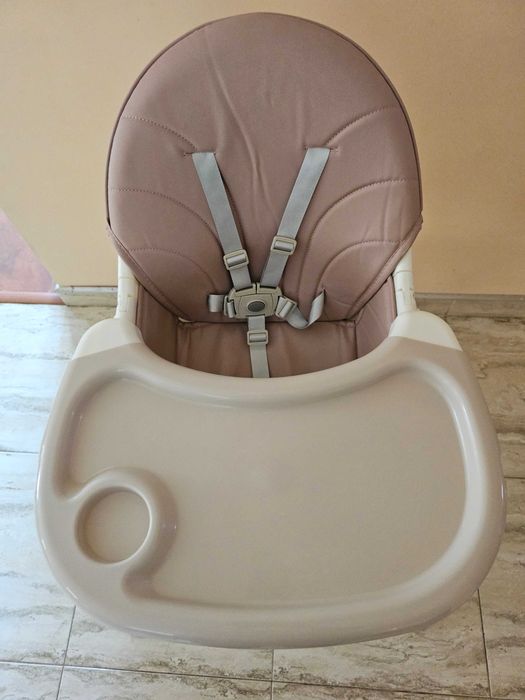 Scaun de masa Kinderkraft Yummy, Roz