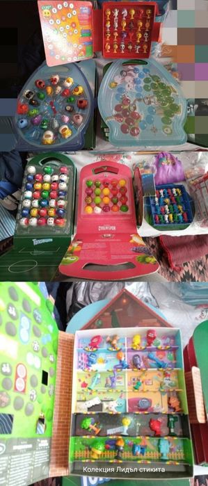 Продавам  всяка една колекция от  20 до 50 лв зависи от комплекта