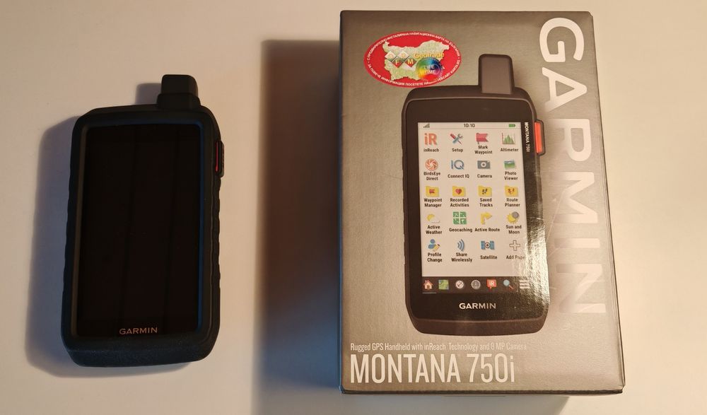 Продавам GPS Garmin Montana 750i