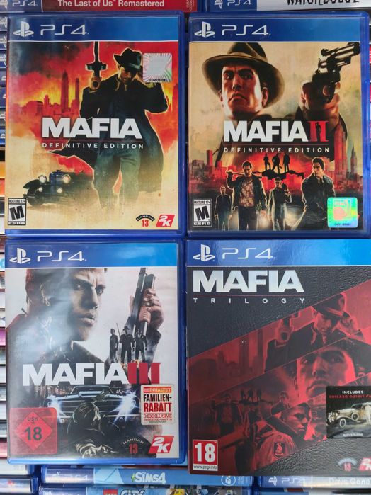 PS4 MAFIA 1 2 3 за Playstation