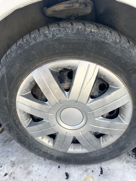 Зимный балон с диской