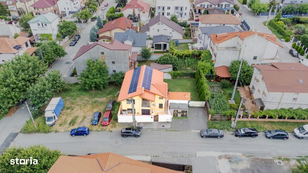 Casa/Vila P+M de vanzare – Ovidiu Sud | 4 dormitoare | Panouri fotov