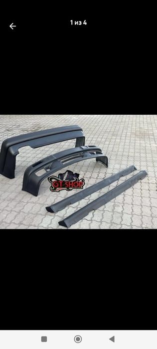 Передний бампер BMW e34 e36 e38 пороги задний бампер спойлер БМВ е34