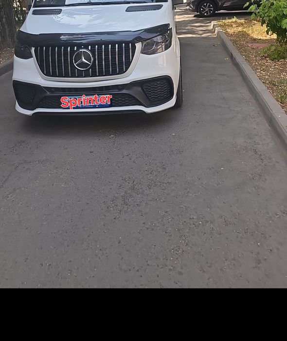 Бампер с решёткой