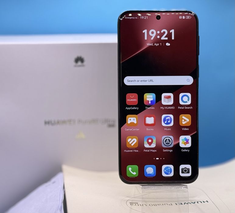 ГАРАНЦИОНЕН!!! Huawei Pura 80 Ultra, 512GB, 16GB RAM, Golden Black