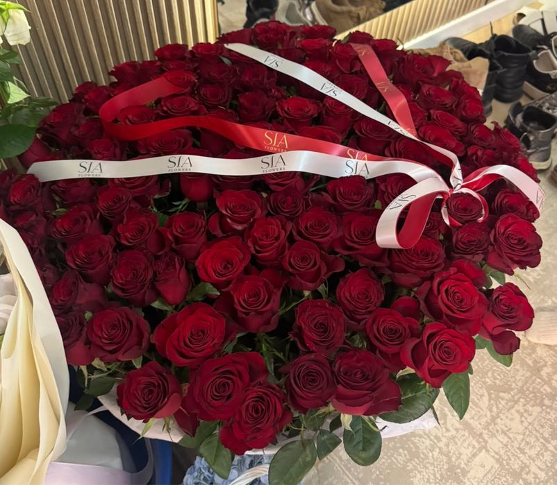 Продам букет из 101 красной розы