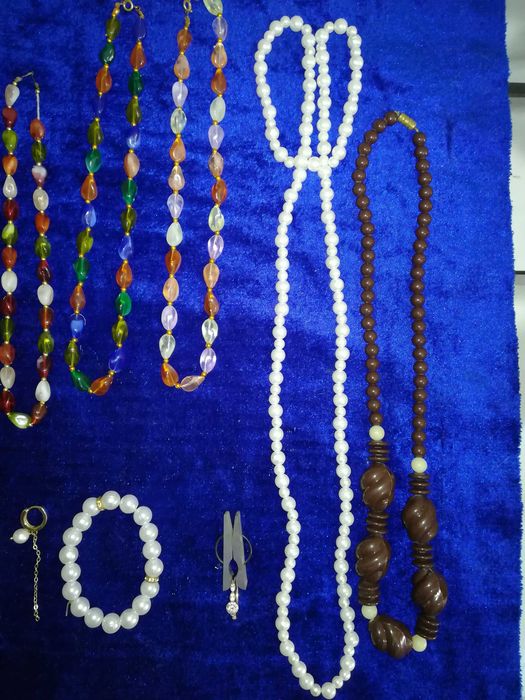 Бусы Агат Аметист