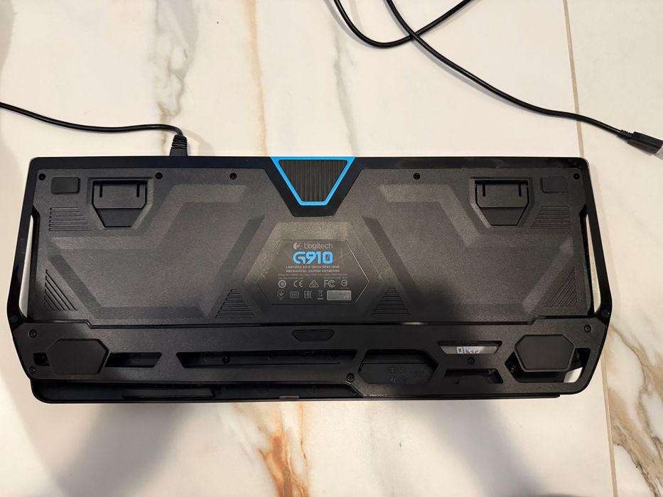 Клавиатура Gaming Logitech G910, Механична, RGB подсветка, USB, Black