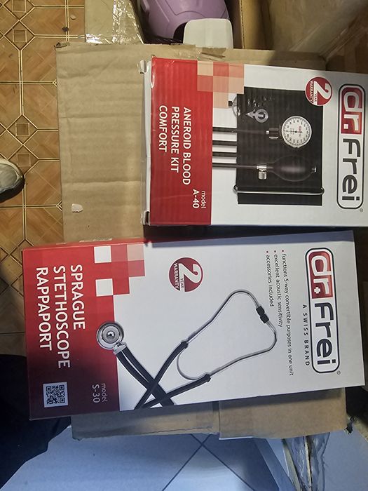 Стетоскоп и тонометр!