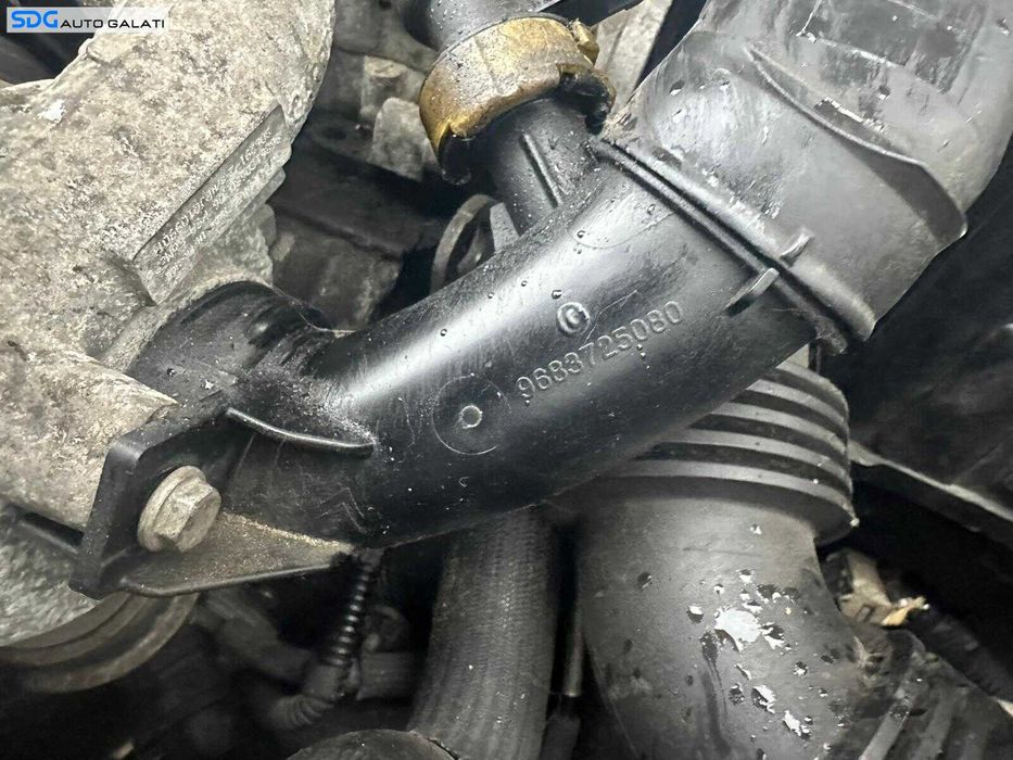 Conducta Tub Tubulatura Turbo Turbina Turbosuflanta Citroen C4 II 1.6 HDI 115CP 2010 - 2015 Cod 9683725080 [C7880]
