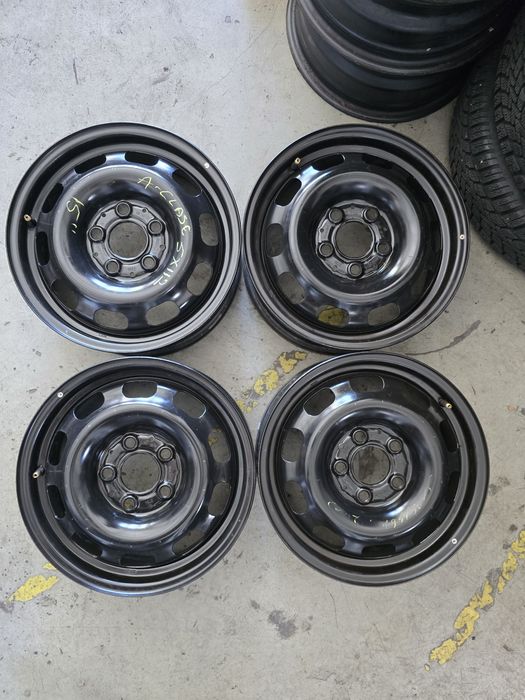 4 jante tablă 5x112 - 5.5jx15