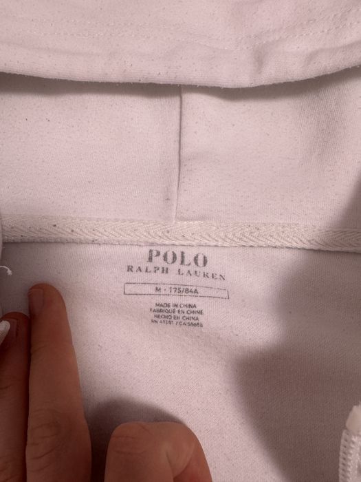 Bluza Polo Ralph Lauren Alb, marime M, old money, swag, elegant