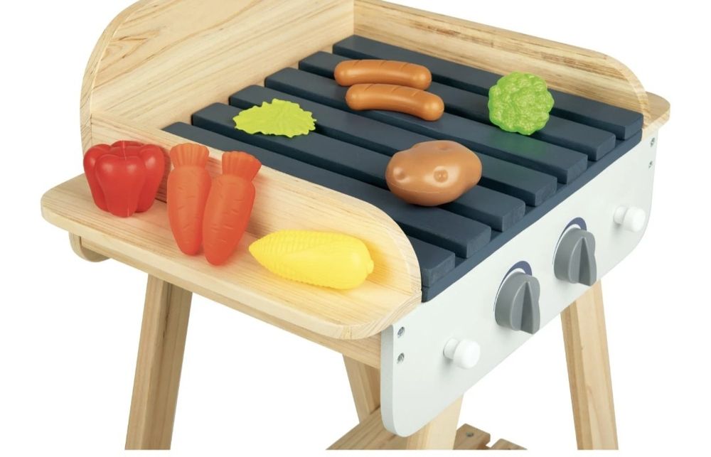 Детско дървено барбекю