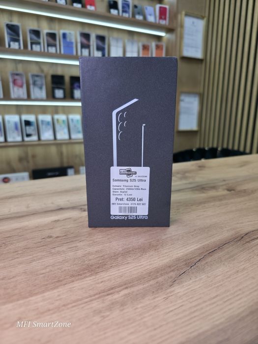 Samsung S25 Ultra Titanium Gray 256Gb/12Gb ram - Sigilat - Garantie