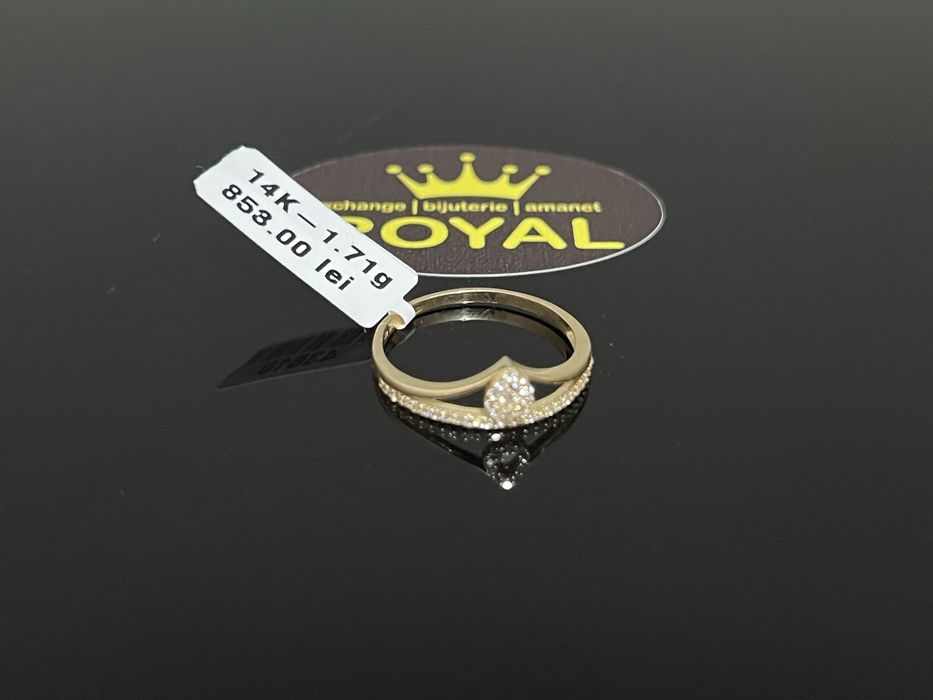 Bijuteria Royal CB : Inel dama aur 14k 1,71 grame
