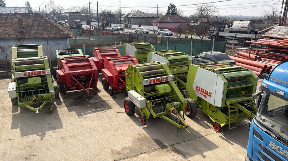 Presa baloti rotunzi/balotiera claas,welger balot 120/120