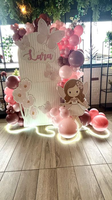 Aranjamente baloane, Arcada baloane, Arcada Majorat, Cutie Barbie