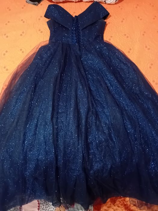 Rochie midi cu sclipici