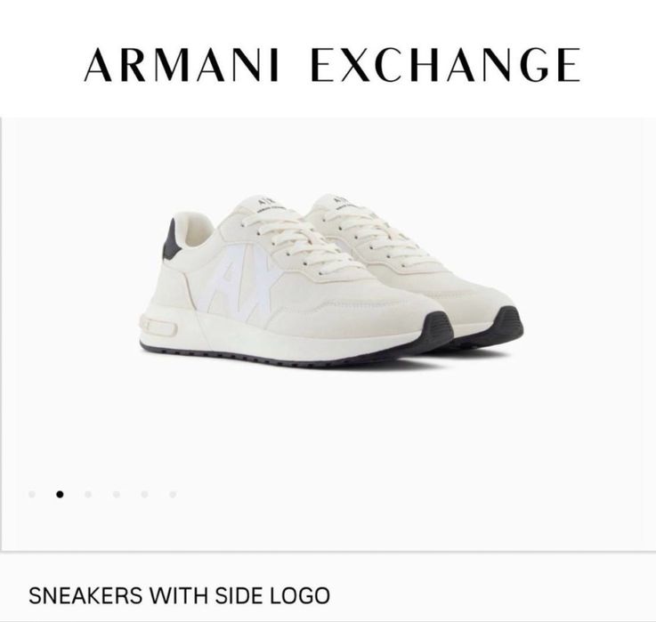 Оригинал Armani Exchange мужские кроссовки