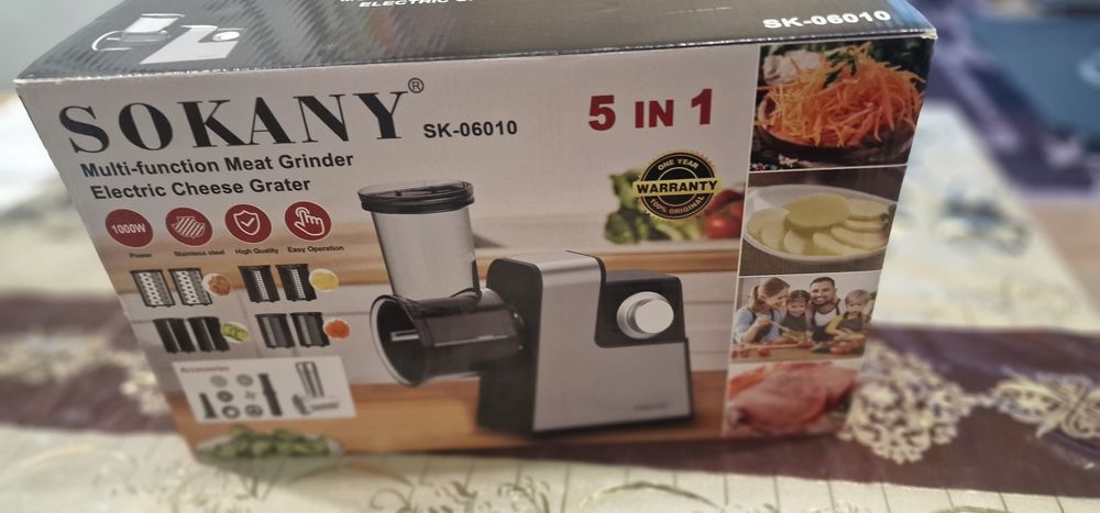 Мясорубка и овощерезка