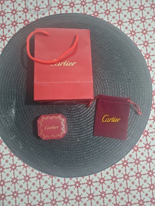 Inel Cartier Needle cu pietricele