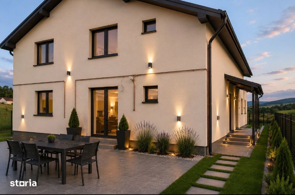 Casă tip duplex modernă în Sângeorgiu , confort, spațiu și eleganță