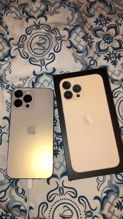 Iphone 13 pro, gold. Память 128, батарея:91%.