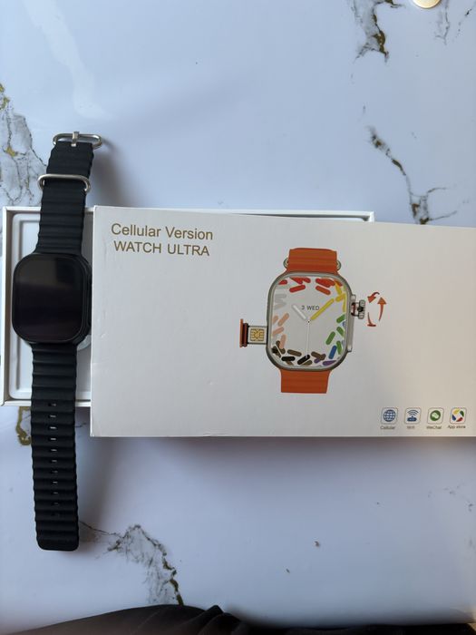 Умные часы S9-B-EN Silver (Cellular Version)