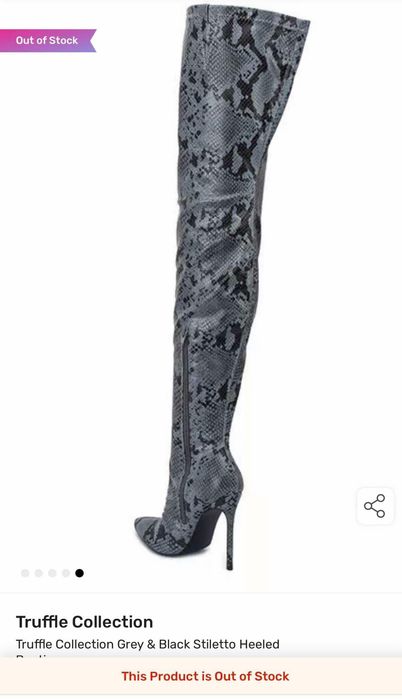 Високи ботуши / Чизми на висок ток Truffle Collection 39 номер