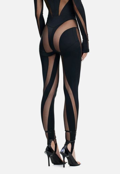 Нов Mugler x H&M клин, eu 36